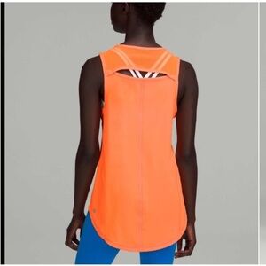 NWOT Lululemon Sculpt Tank Top - Bright Neon Orange